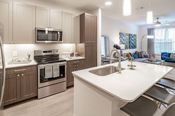 Kitchen with oven